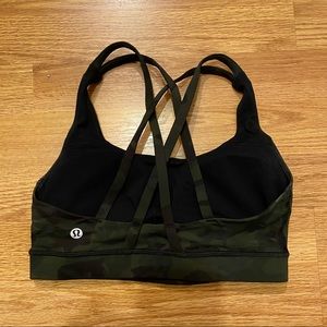 Lululemon Camo Sports Bra